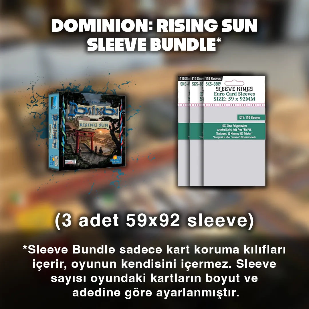 Dominion: Rising Sun Sleeve Seti