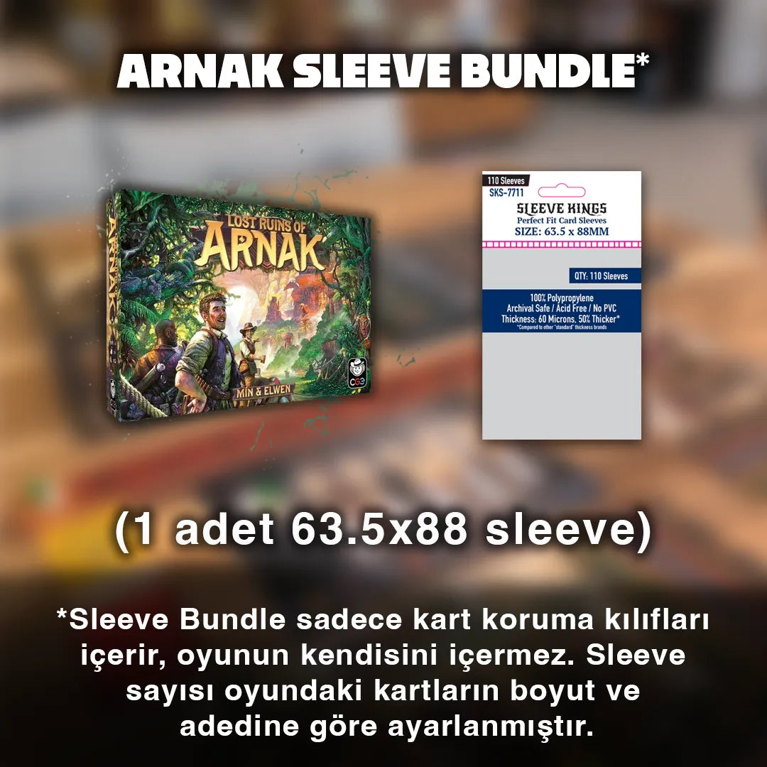 Arnak Harabeleri Sleeve Seti