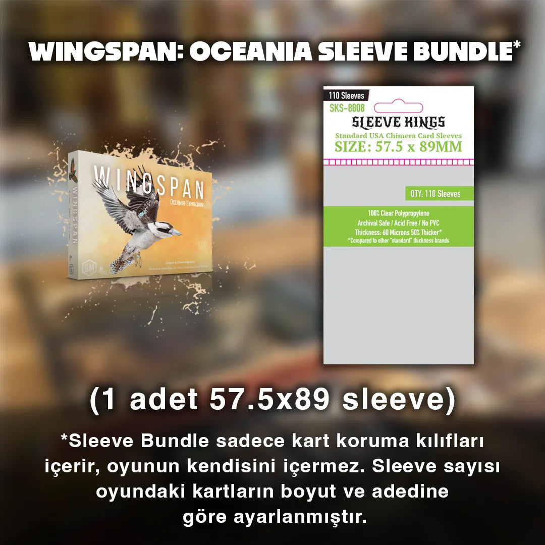Wingspan: Oceania Sleeve Seti