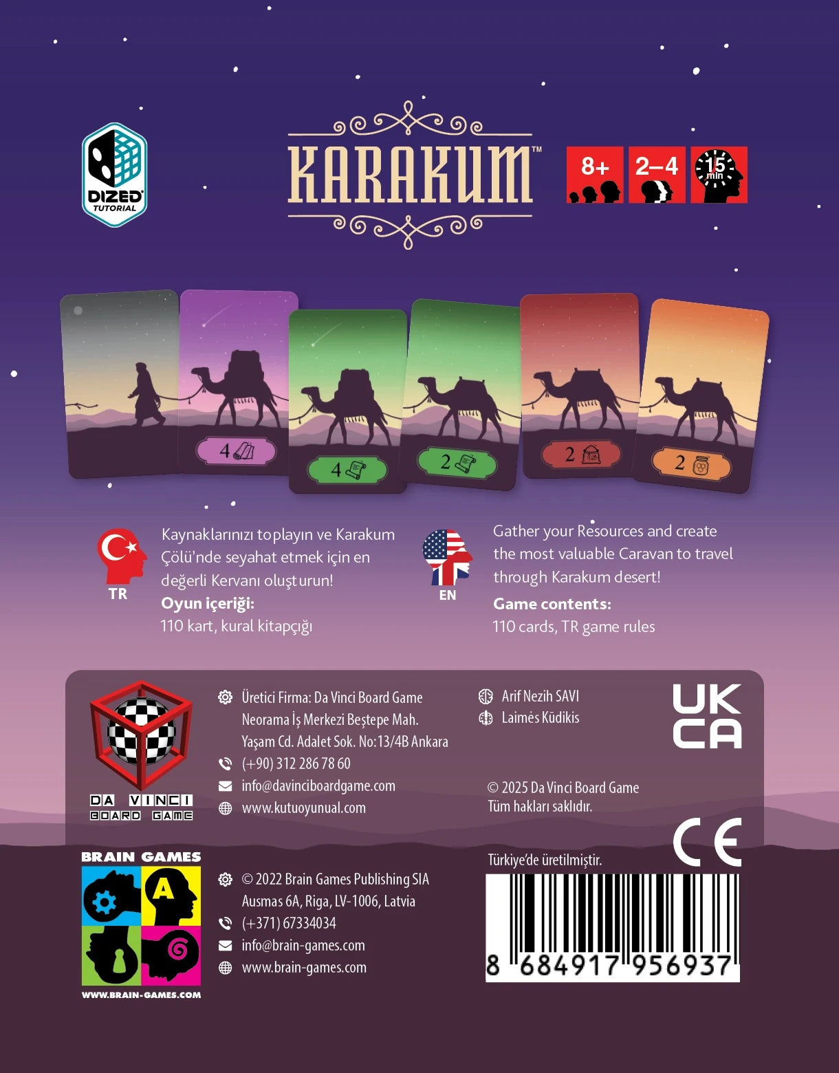 Karakum (Türkçe / Dil Bağımsız)