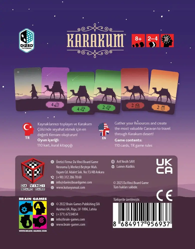 Karakum (Türkçe / Dil Bağımsız)