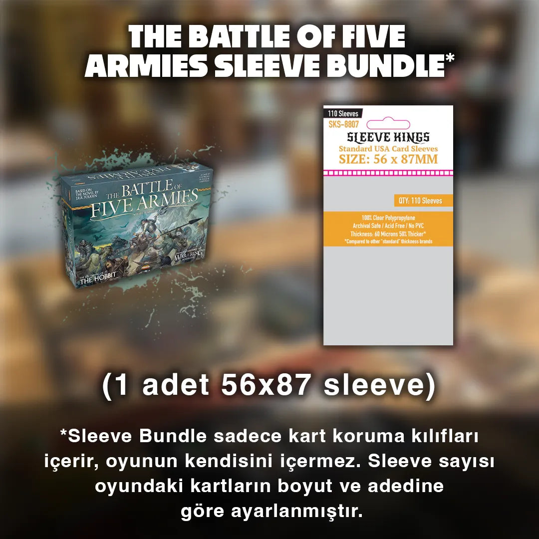 The Battle of Five Armies Sleeve Seti