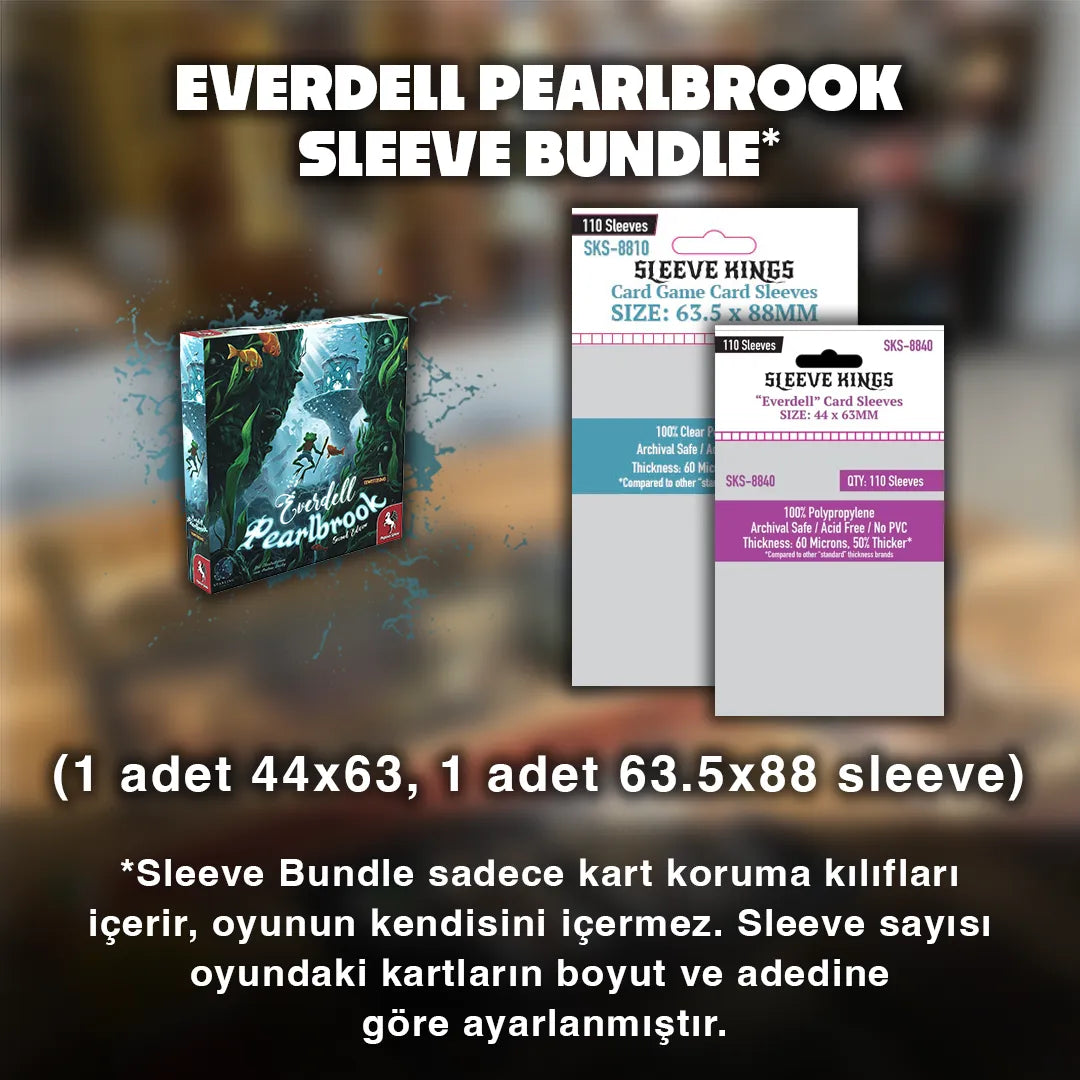 Everdell Pearlbrook Sleeve Seti
