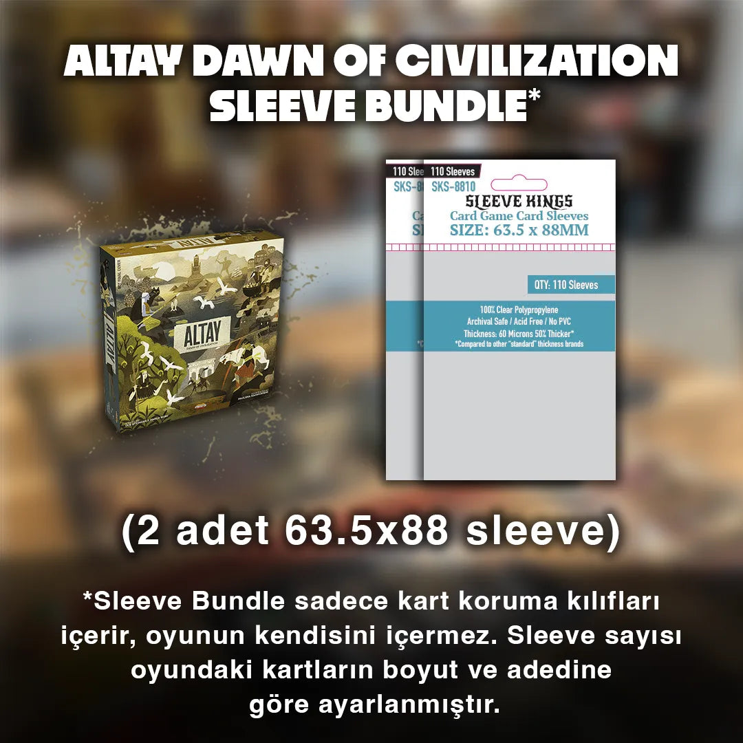 Altay Dawn of Civilization Sleeve Seti