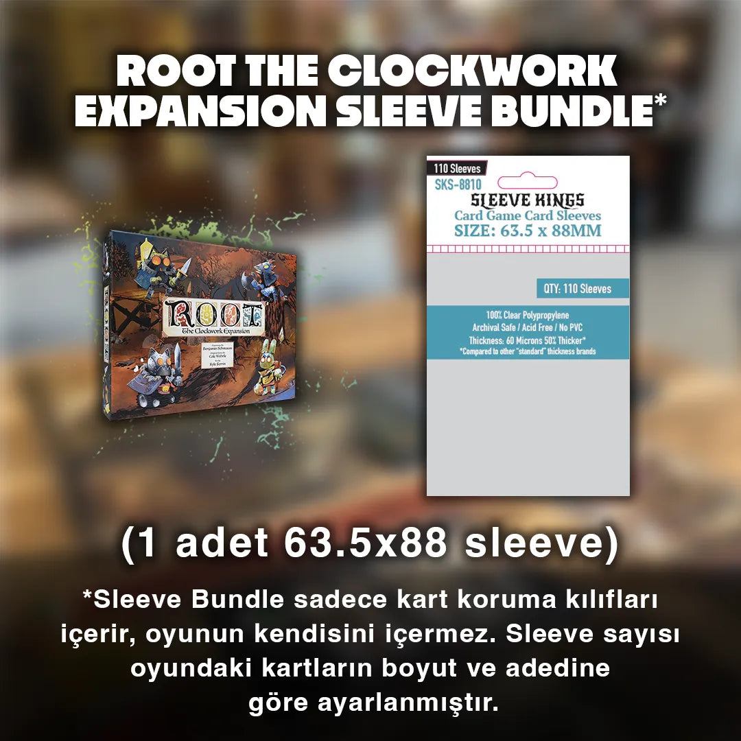 Root The Clockwork Expansion Sleeve Seti
