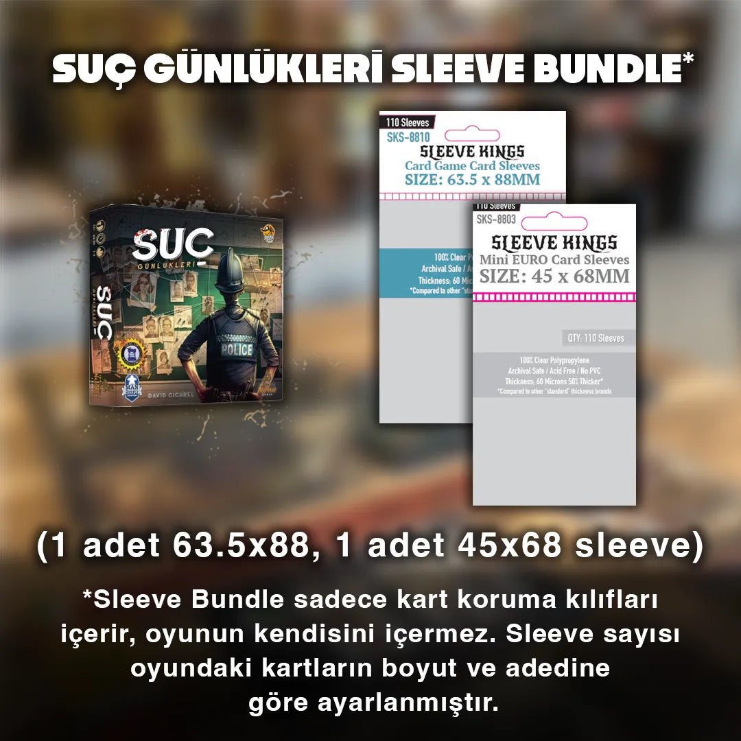 Suç Günlükleri Sleeve Seti