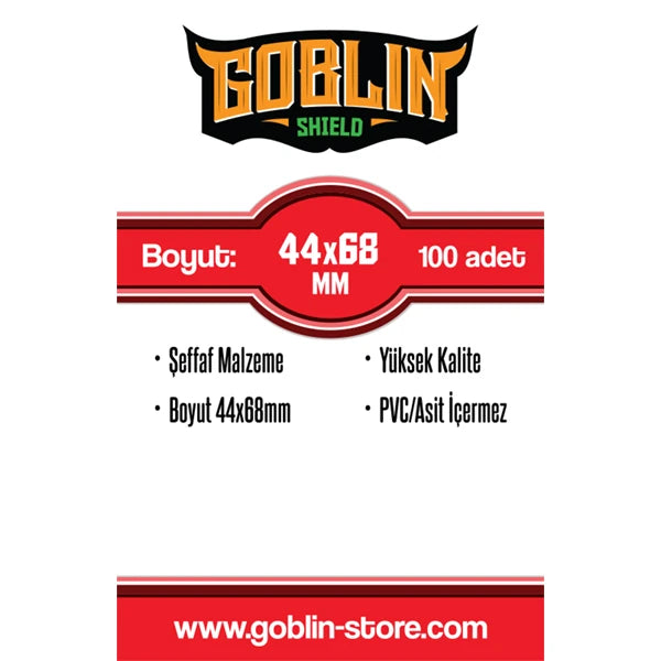 44x68 mm Kart Kılıfı