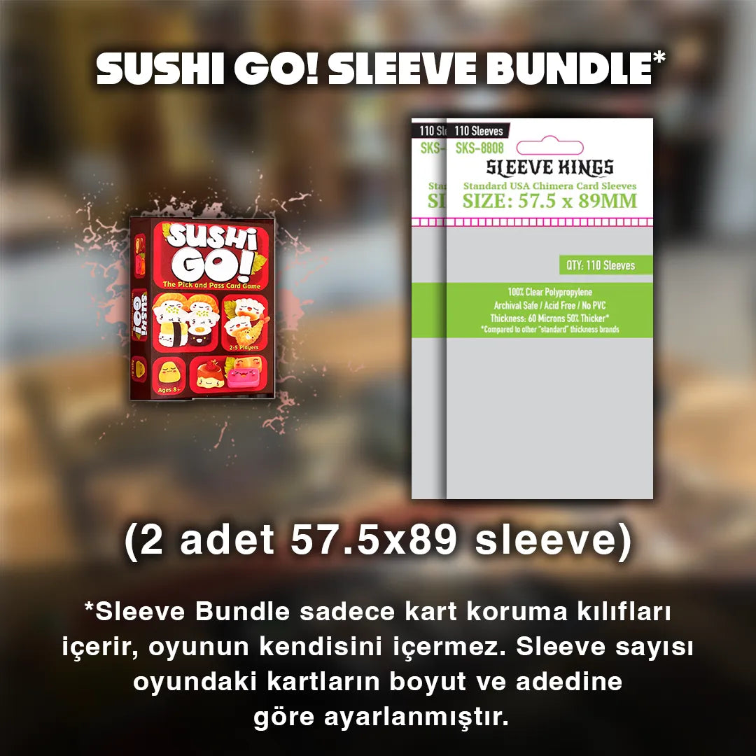 Sushi Go Sleeve Seti