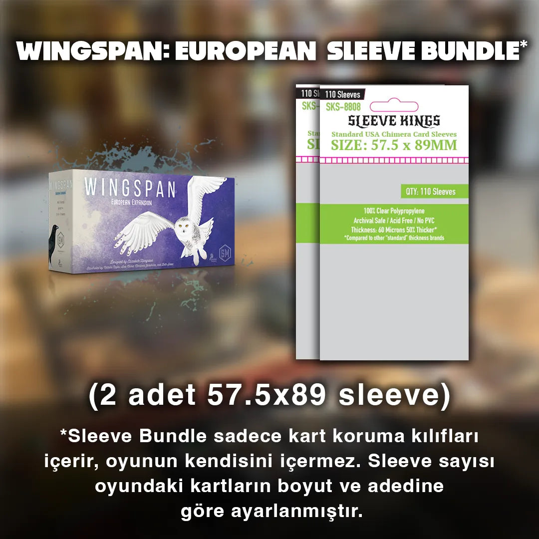 Wingspan: European Sleeve Seti