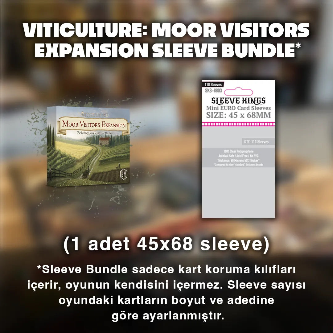 Viticulture: Moor Visitors Expansion Sleeve Seti