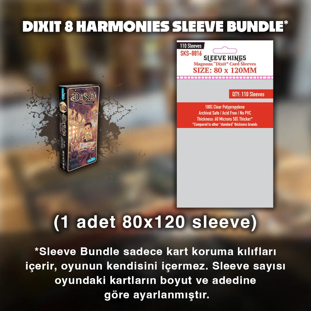 Dixit 8 Harmonies Sleeve Seti