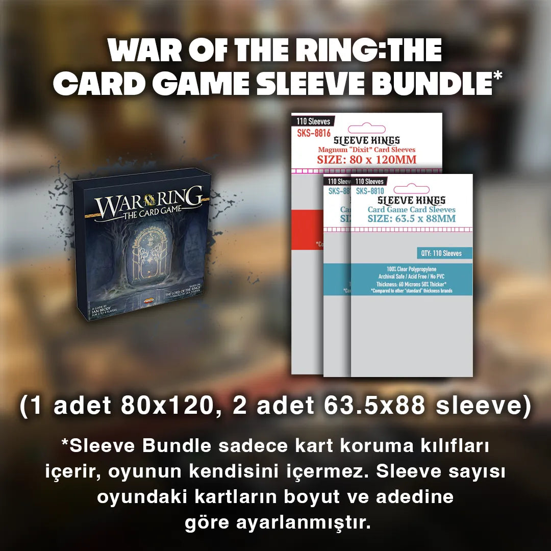 War Of The Ring:The Card Game Sleeve Seti
