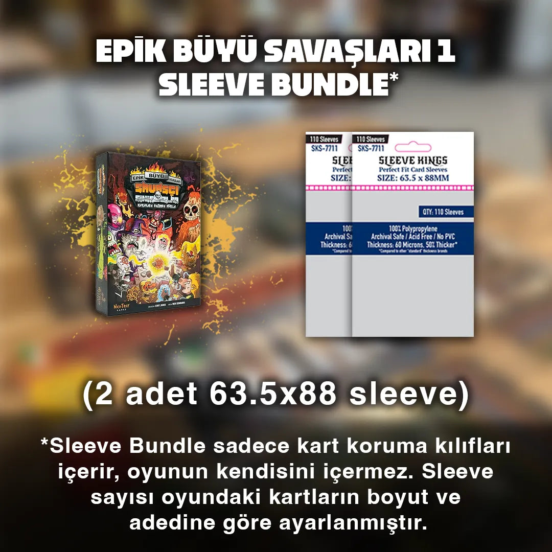 Epik Büyü Savaşları 1 Sleeve Seti