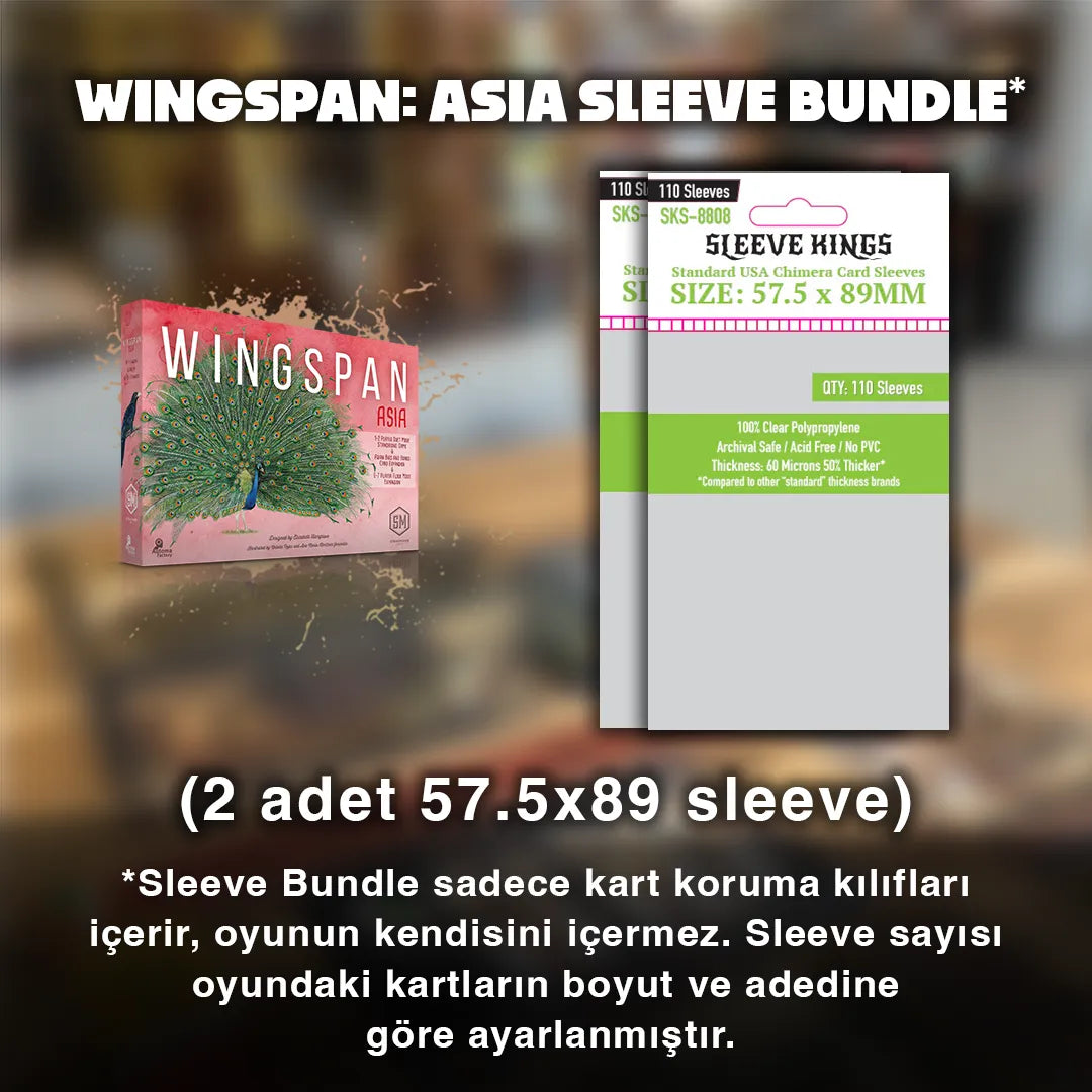 Wingspan: Asia Sleeve Seti