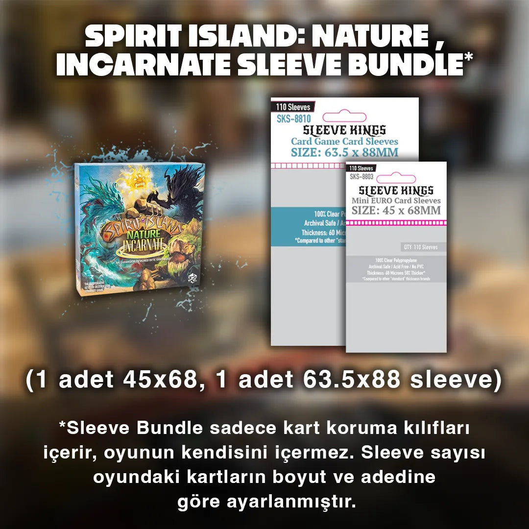Spirit Island: Nature Incarnate Sleeve Seti