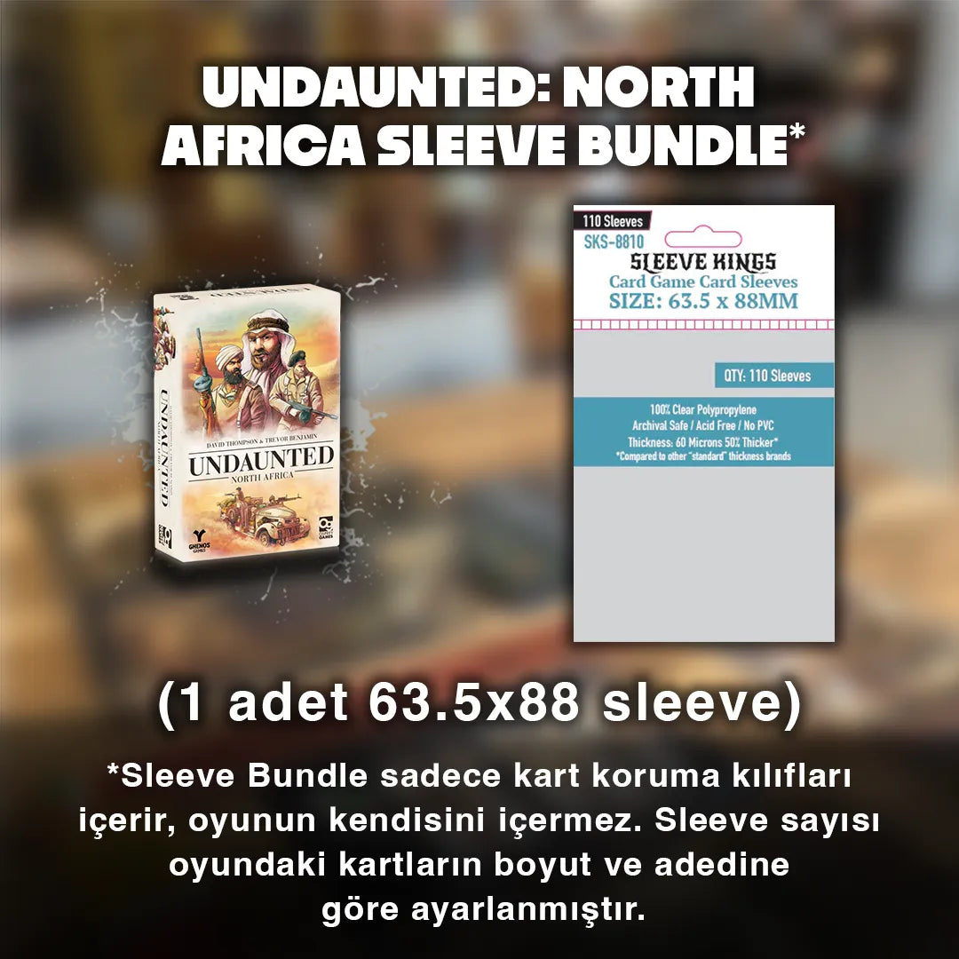 Undaunted: North Africa Sleeve Seti