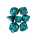 Pearl Standard Poly Dice Set (green)