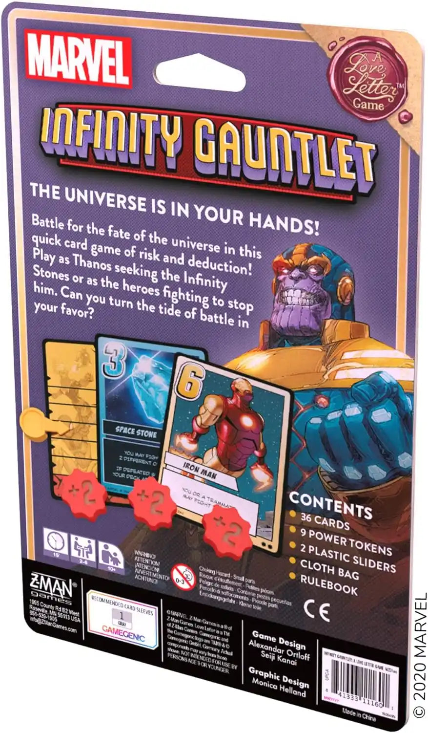 Infinity Gauntlet: A Love Letter Game (ingilizce)
