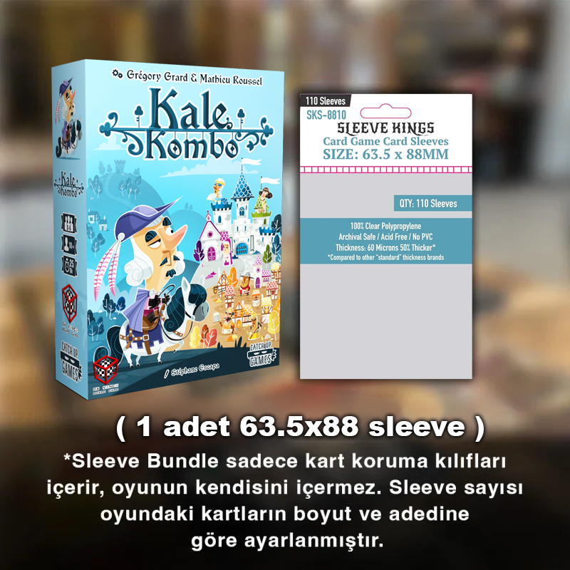 Kale Kombo (Castle Combo) ve Zindandan Kaçış! Ek Paketi Sleeve Seti