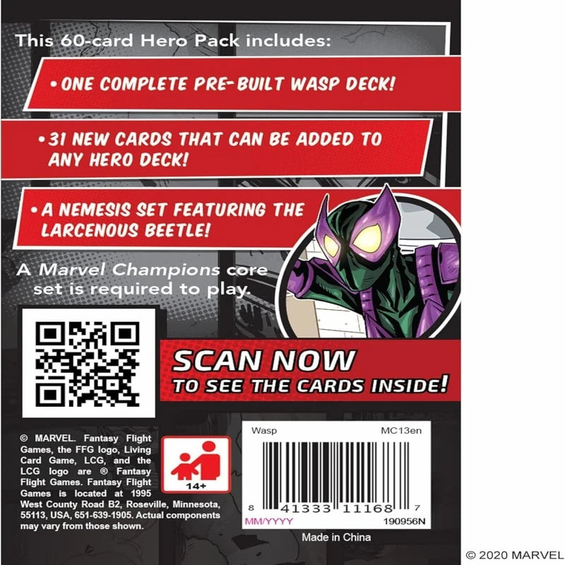 Marvel Champions: Wasp Hero Pack