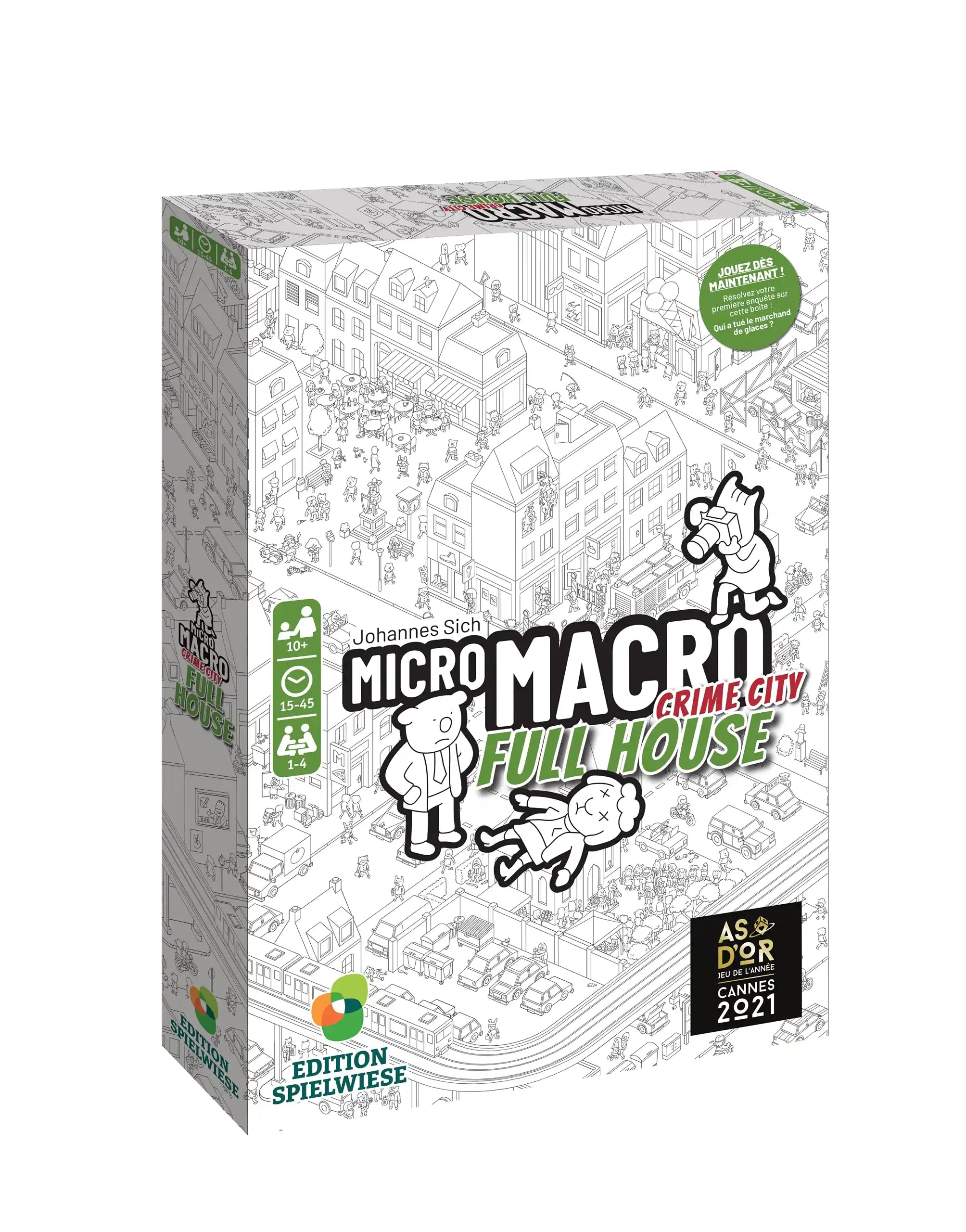 MicroMacro Crime City - Full House (ingilizce)