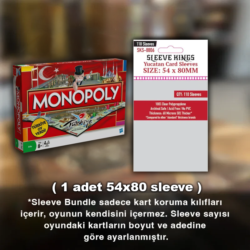 Monopoly Sleeve Seti