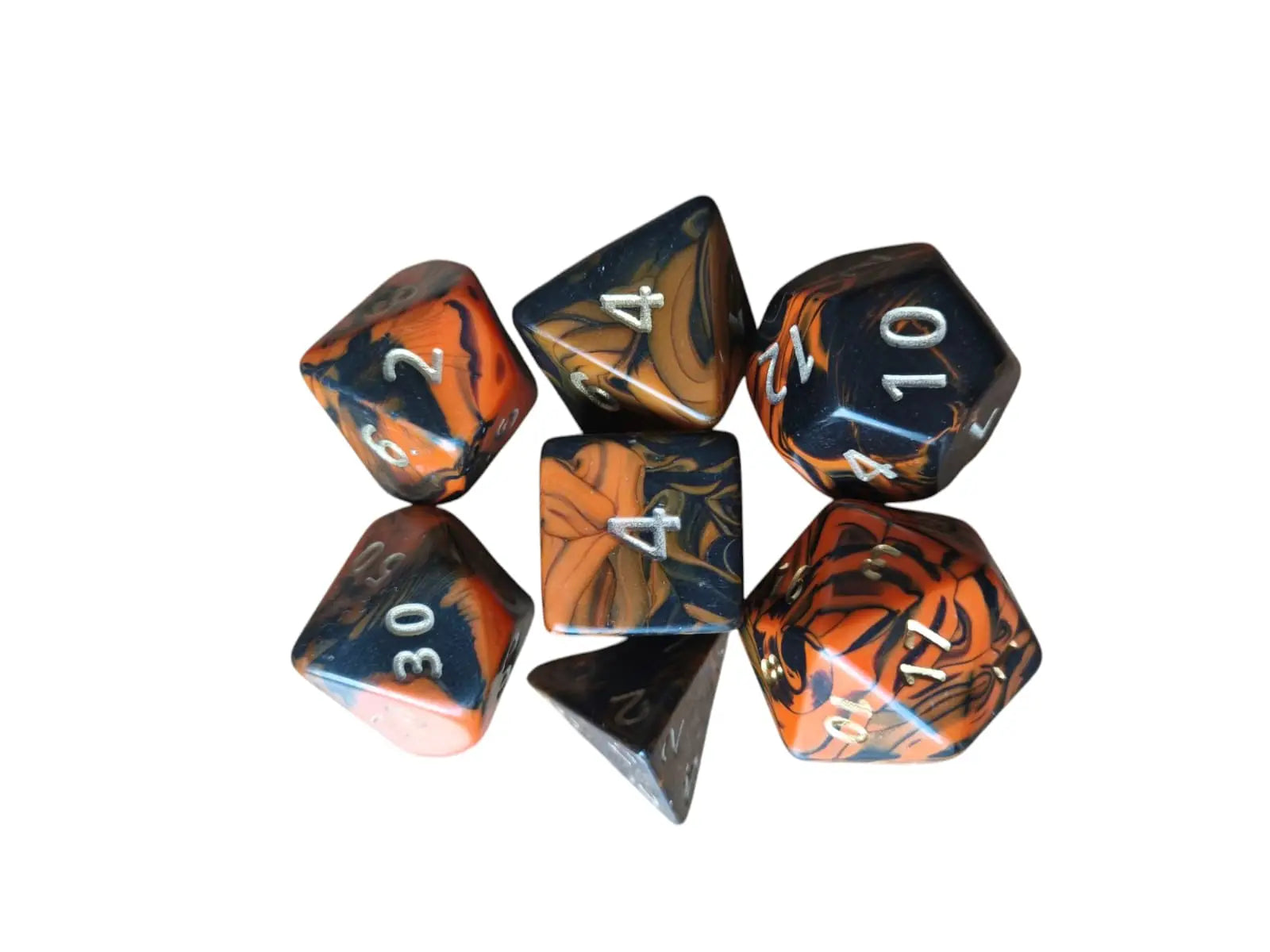 Oblivion Jumbo Poly Dice (orange)