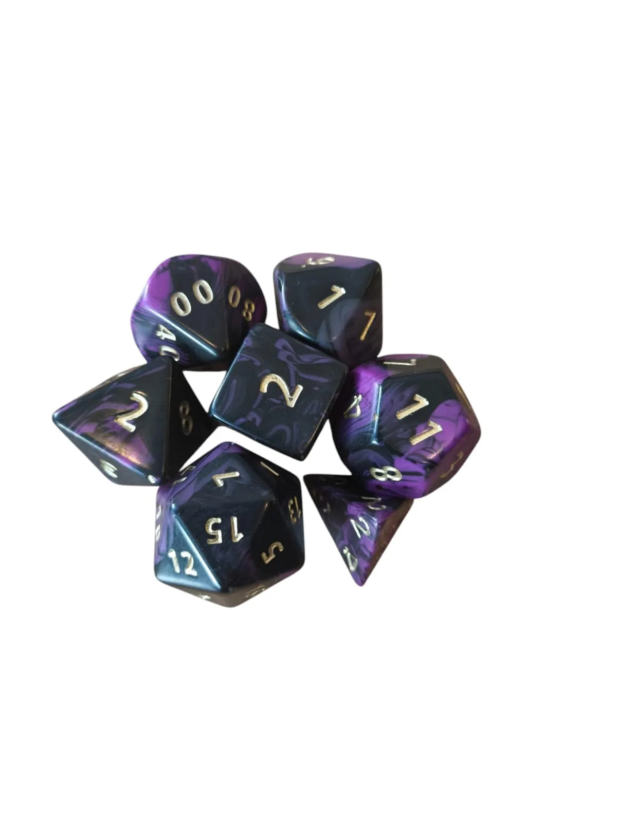 Oblivion Jumbo Poly Dice (purple)