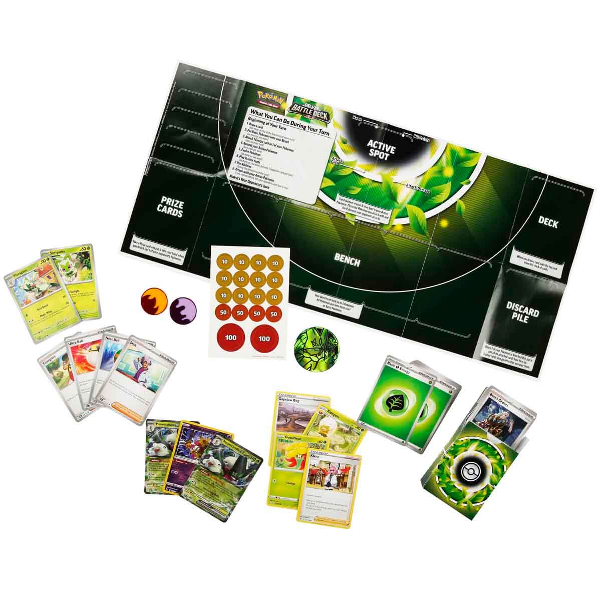 Pokemon Deluxe Battle Deck Meowscarada Kart Oyunu (ingilizce)