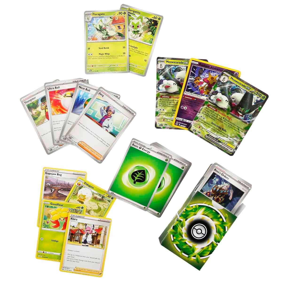Pokemon Deluxe Battle Deck Meowscarada Kart Oyunu (ingilizce)