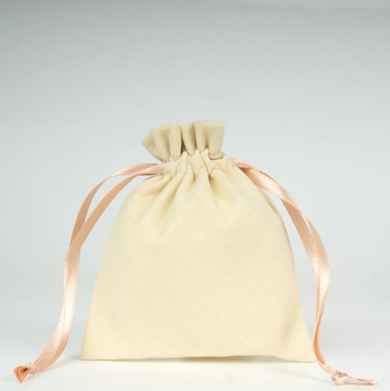 Zar Kesesi - 10x13 cm - Pudra