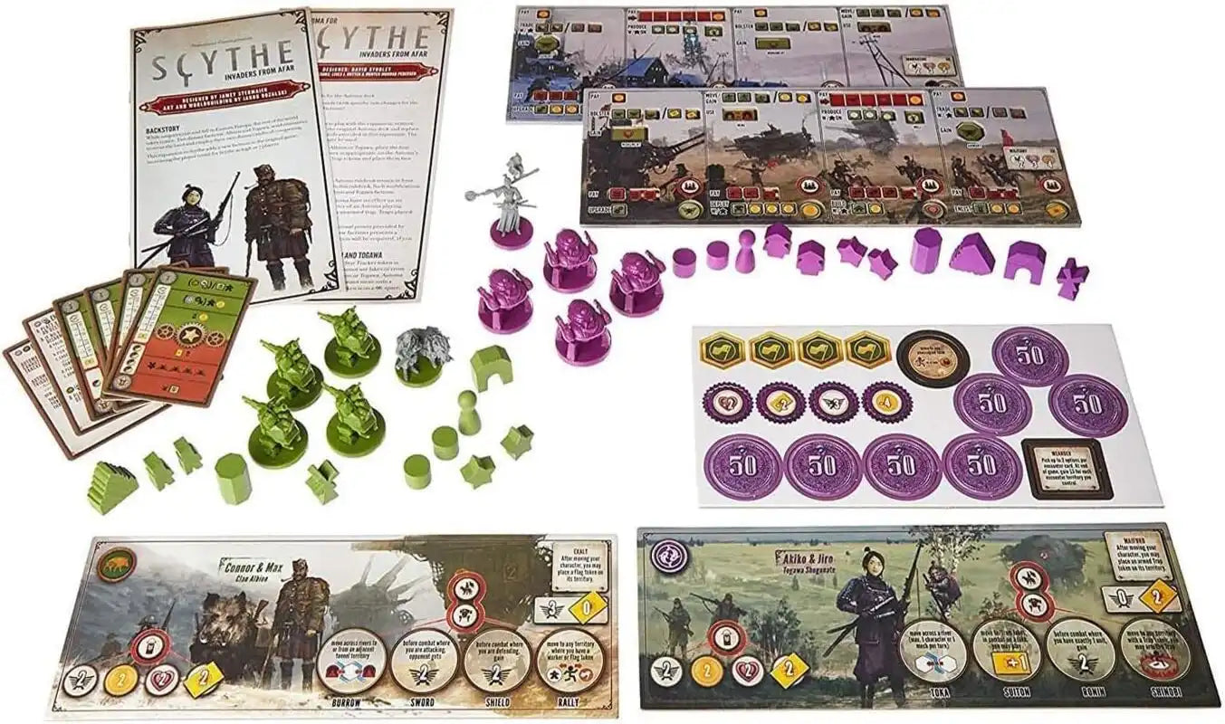Scythe: Invaders from Afar Ek Paket