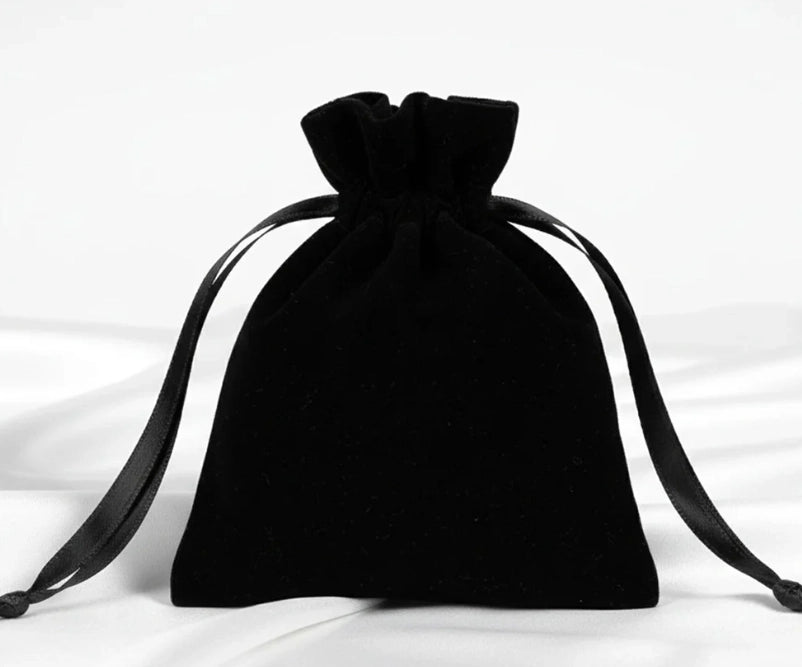 Zar Kesesi - 10x13 cm - Siyah