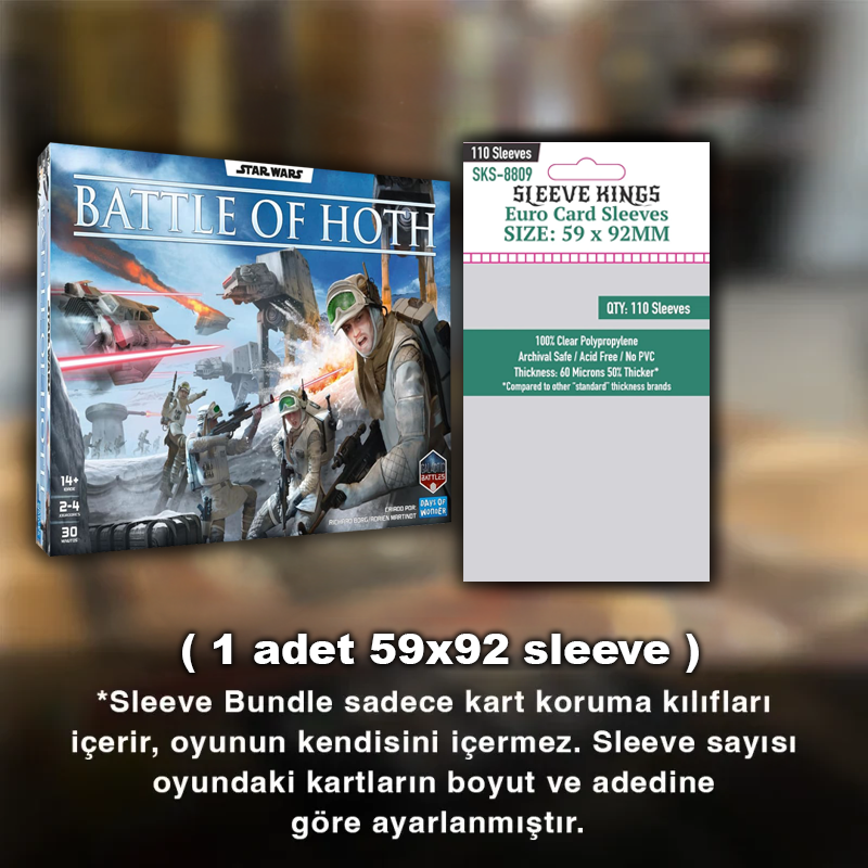 Star Wars: Battle of Hoth Sleeve Seti
