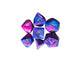 Toxic Jumbo Poly dice Set (pink&blue)