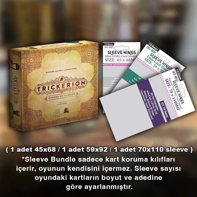 Trickerion: Legends of Illusion Sleeve Seti