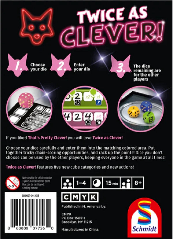 Twice as Clever! (İngilizce / Dil Bağımsız)