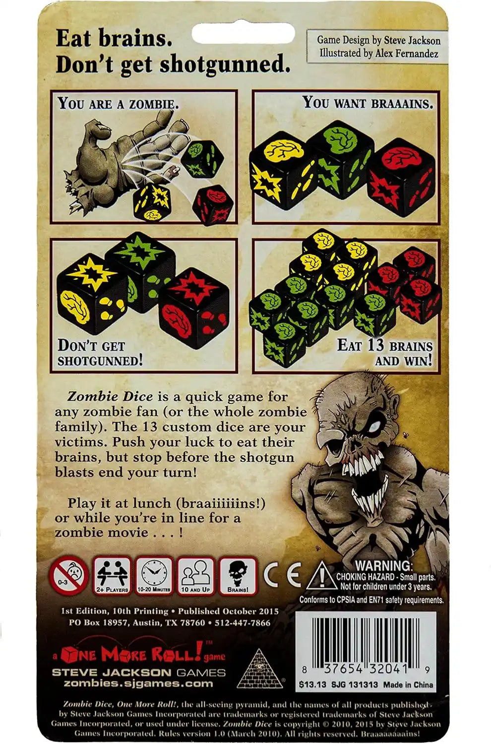 Zombie Dice (İngilizce / Dil Bağımsız)